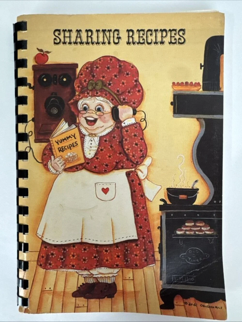 1984 Lancaster Morning Glories Home Bureau Sharing Recipes Cookbook New York